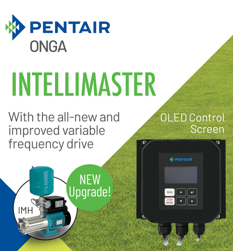 Pentair Onga Intellimaster IMH Series VFD Pressure Pumps